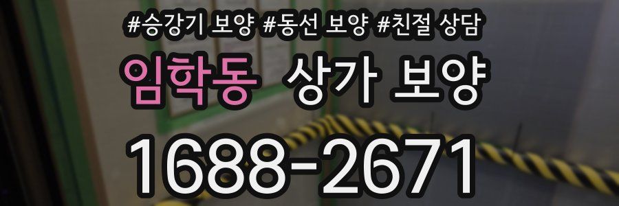 임학동 상가 보양