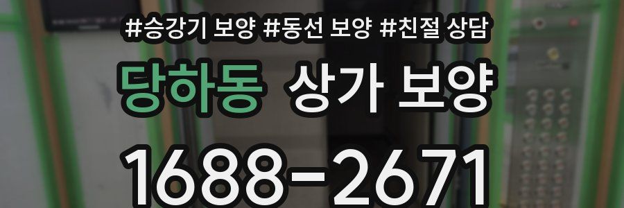 당하동 상가 보양