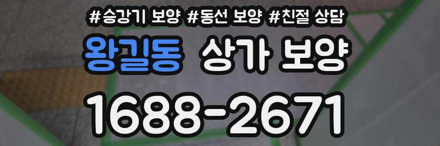 왕길동 상가 보양