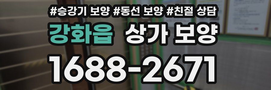 강화읍 상가 보양