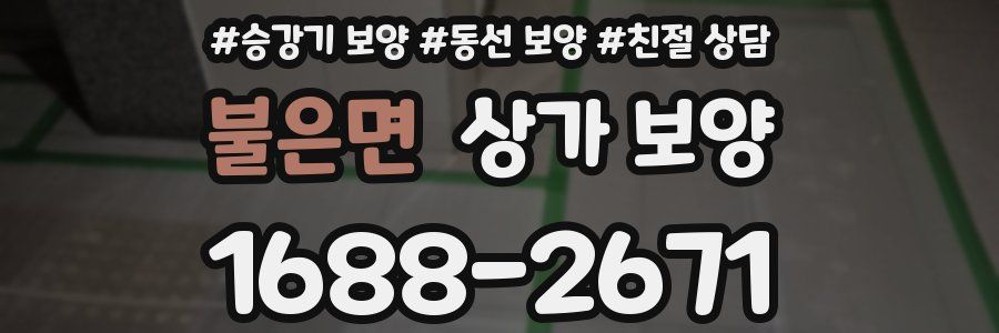 불은면 상가 보양