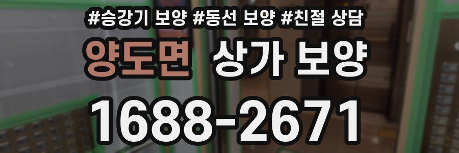 양도면 상가 보양