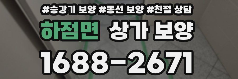하점면 상가 보양