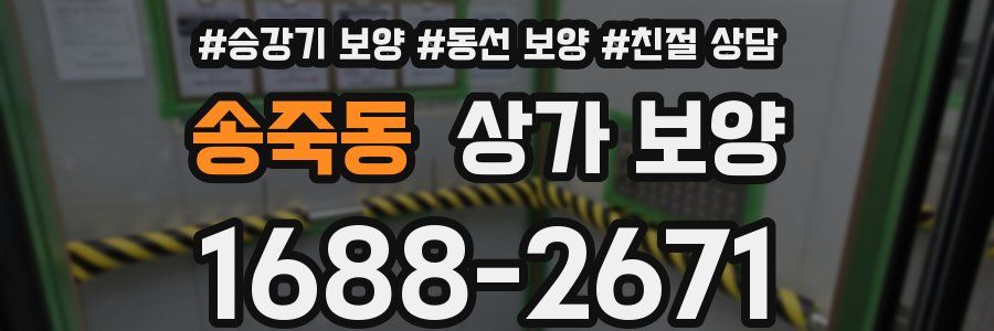 송죽동 상가 보양