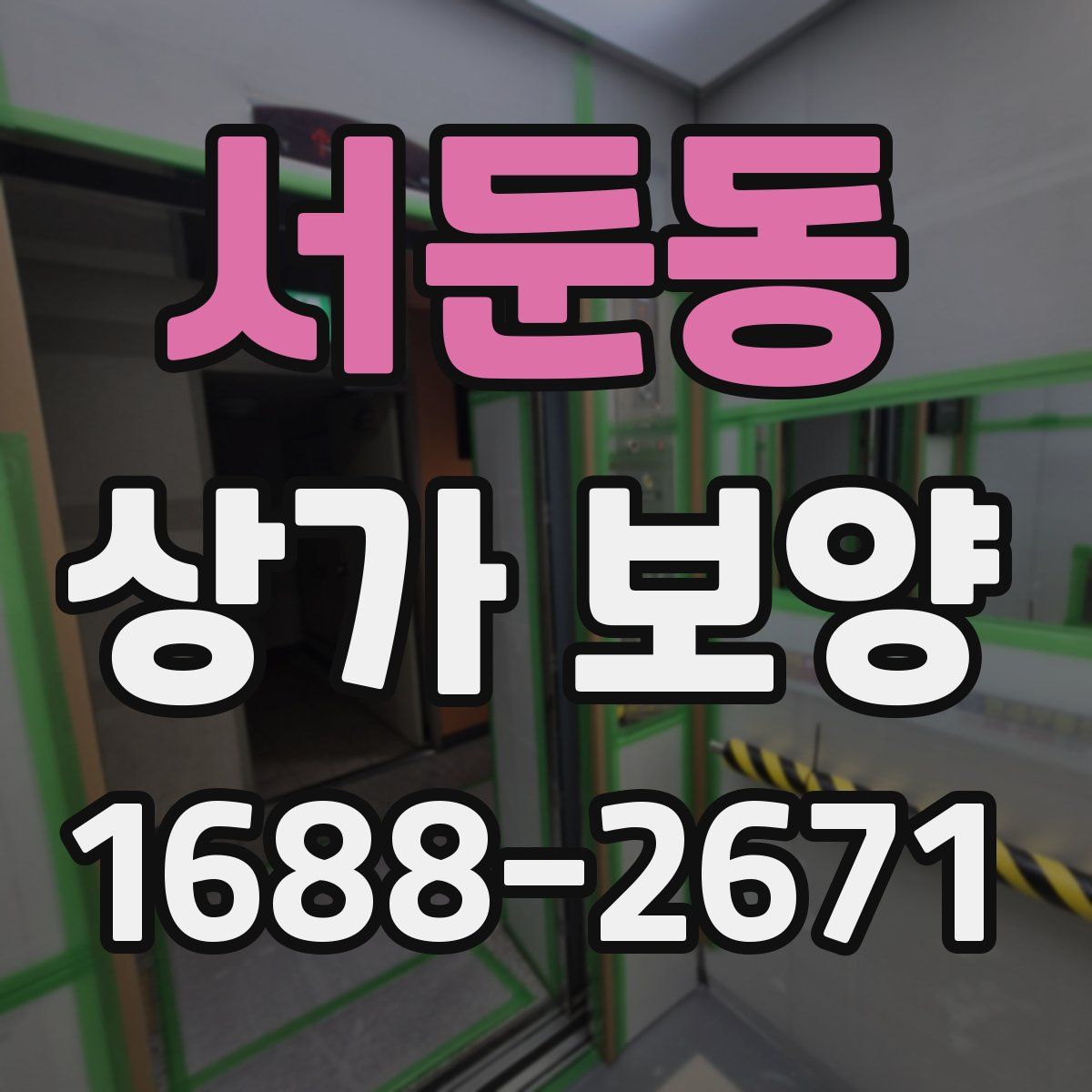 서둔동 상가 보양