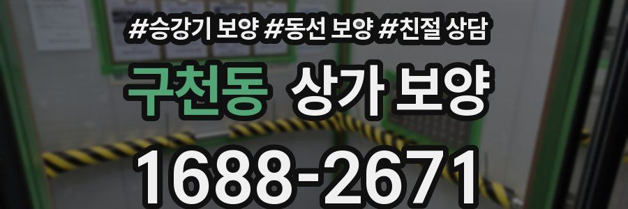 구천동 상가 보양