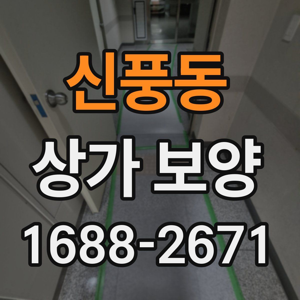 신풍동 상가 보양