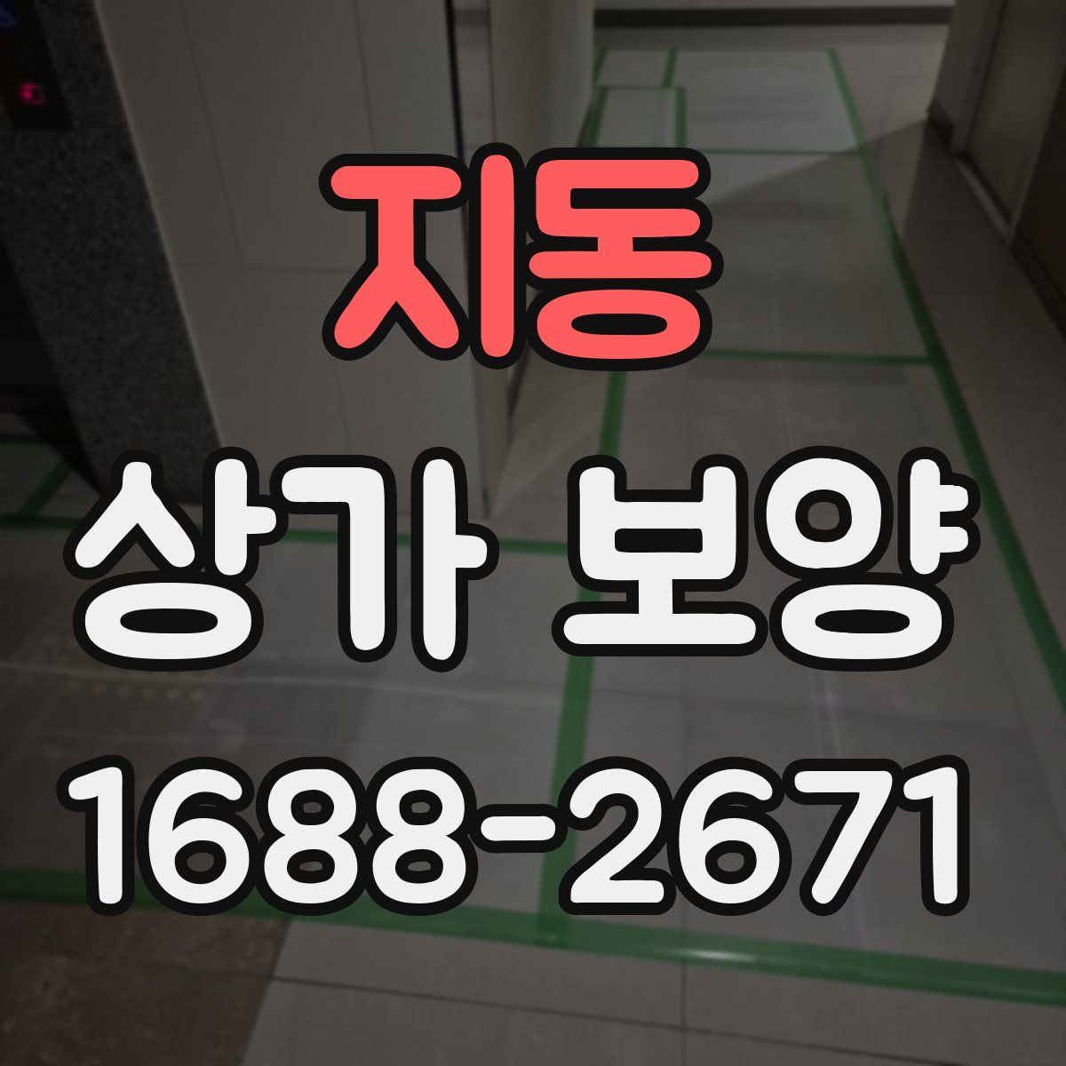 지동 상가 보양