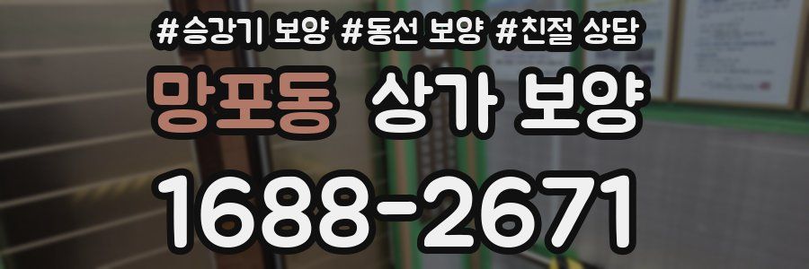 망포동 상가 보양