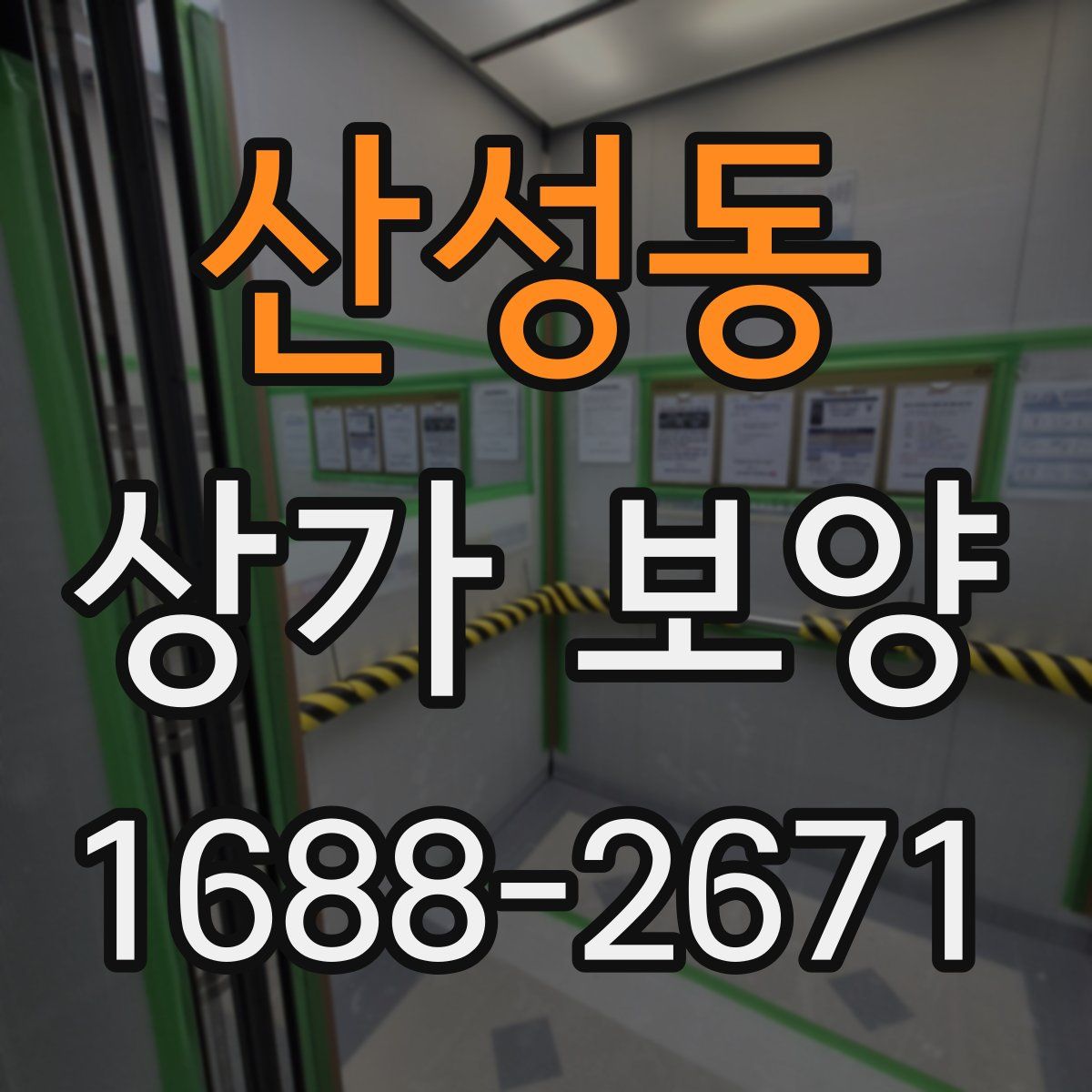산성동 상가 보양