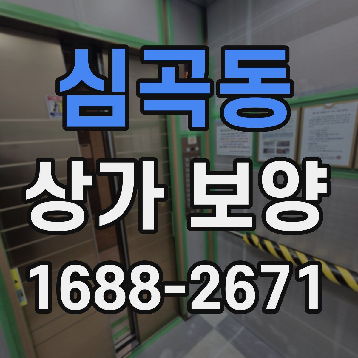 심곡동 상가 보양