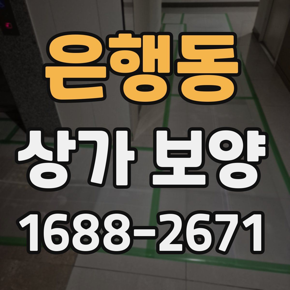은행동 상가 보양