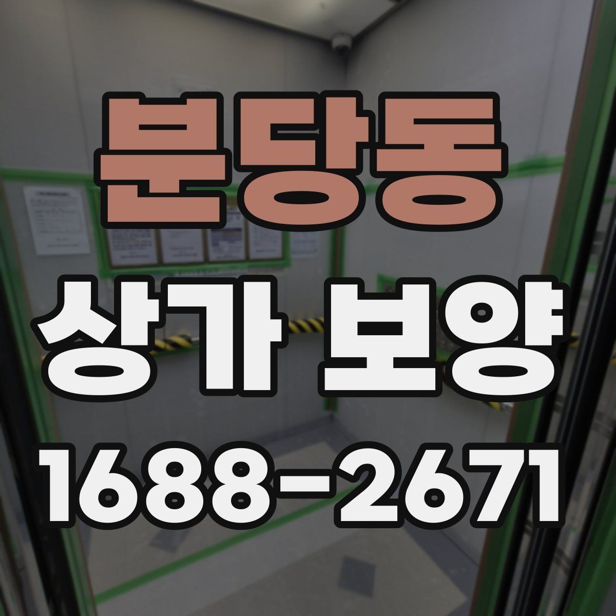 분당동 상가 보양 시 예상 비용과 변수