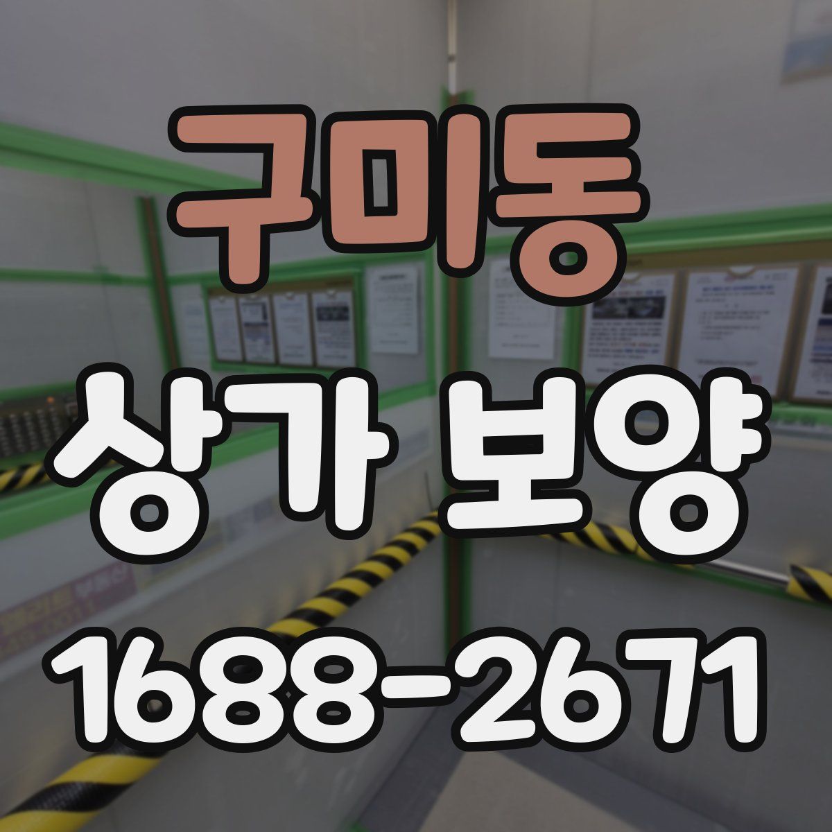 구미동 상가 보양