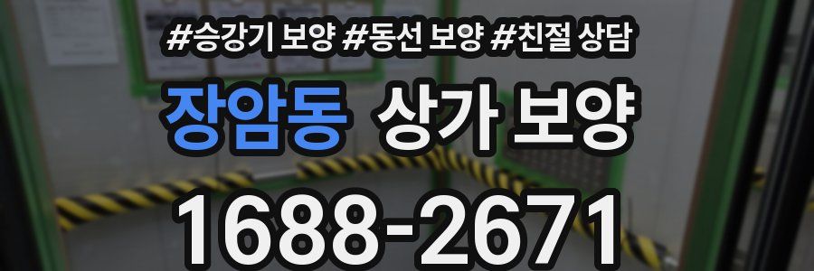 장암동 상가 보양