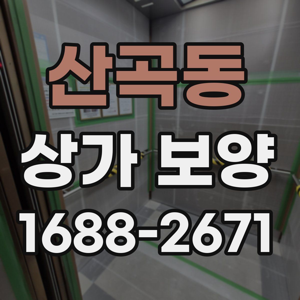 산곡동 상가 보양