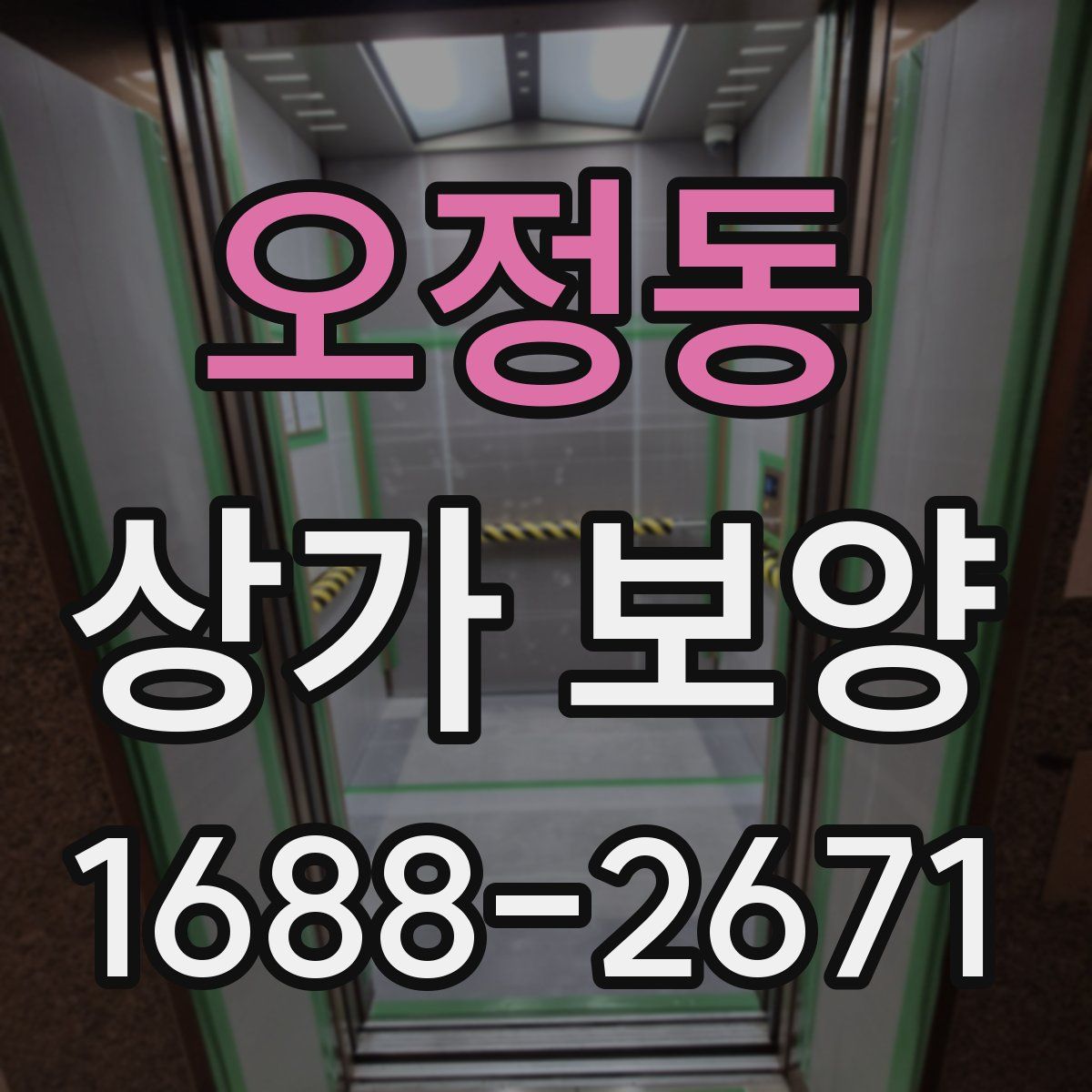 오정동 상가 보양