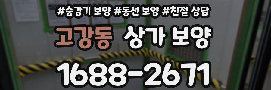 고강동 상가 보양