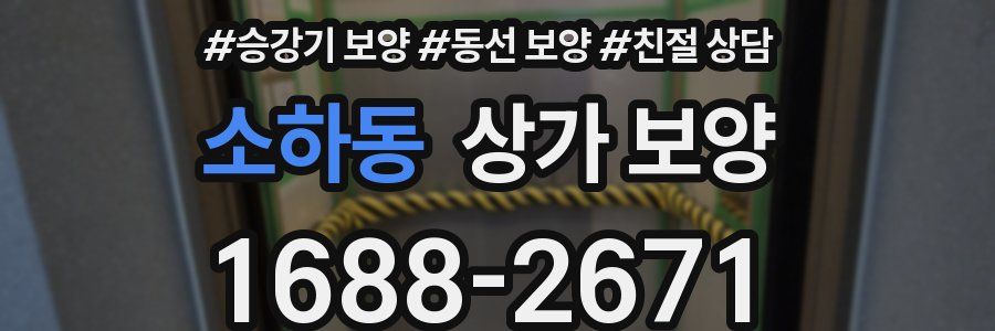 소하동 상가 보양