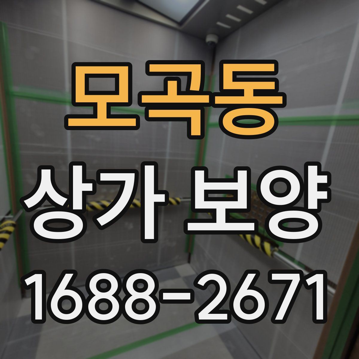 모곡동 상가 보양