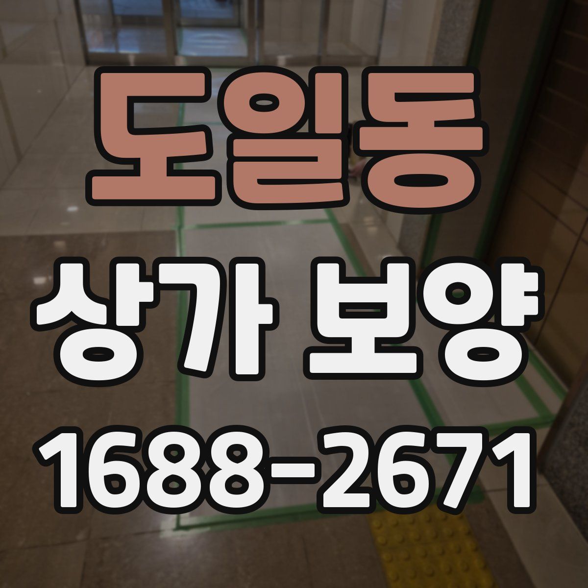 도일동 상가 보양