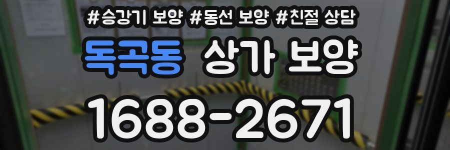 독곡동 상가 보양