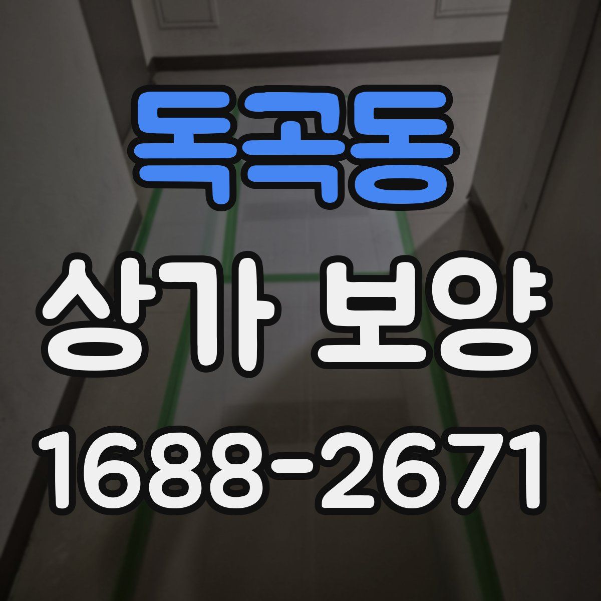 독곡동 상가 보양