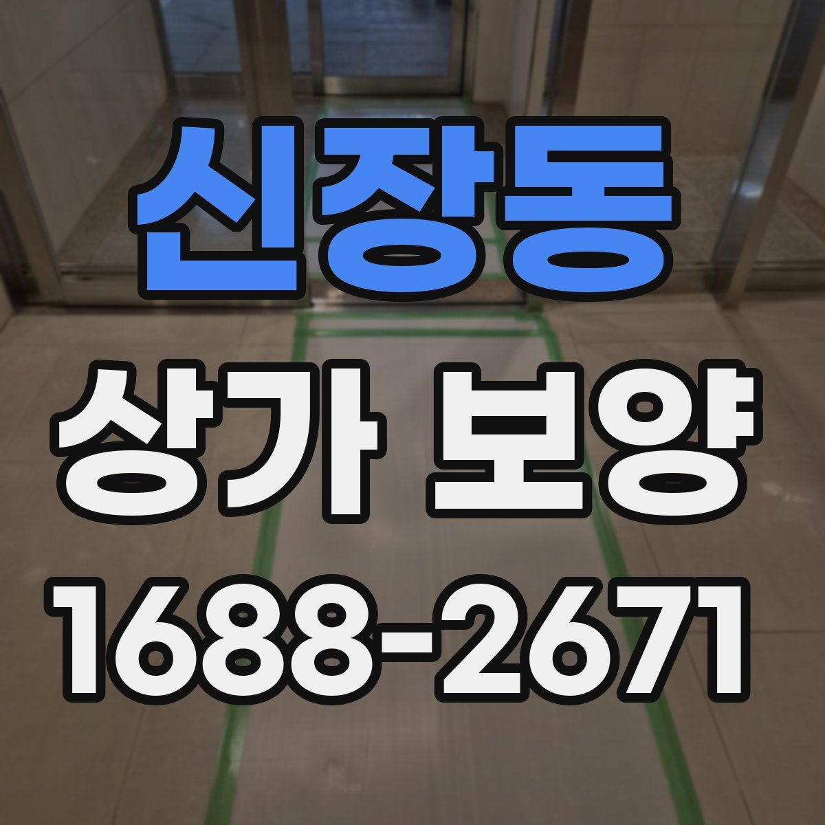 신장동 상가 보양