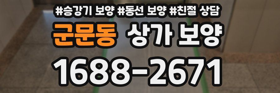 군문동 상가 보양