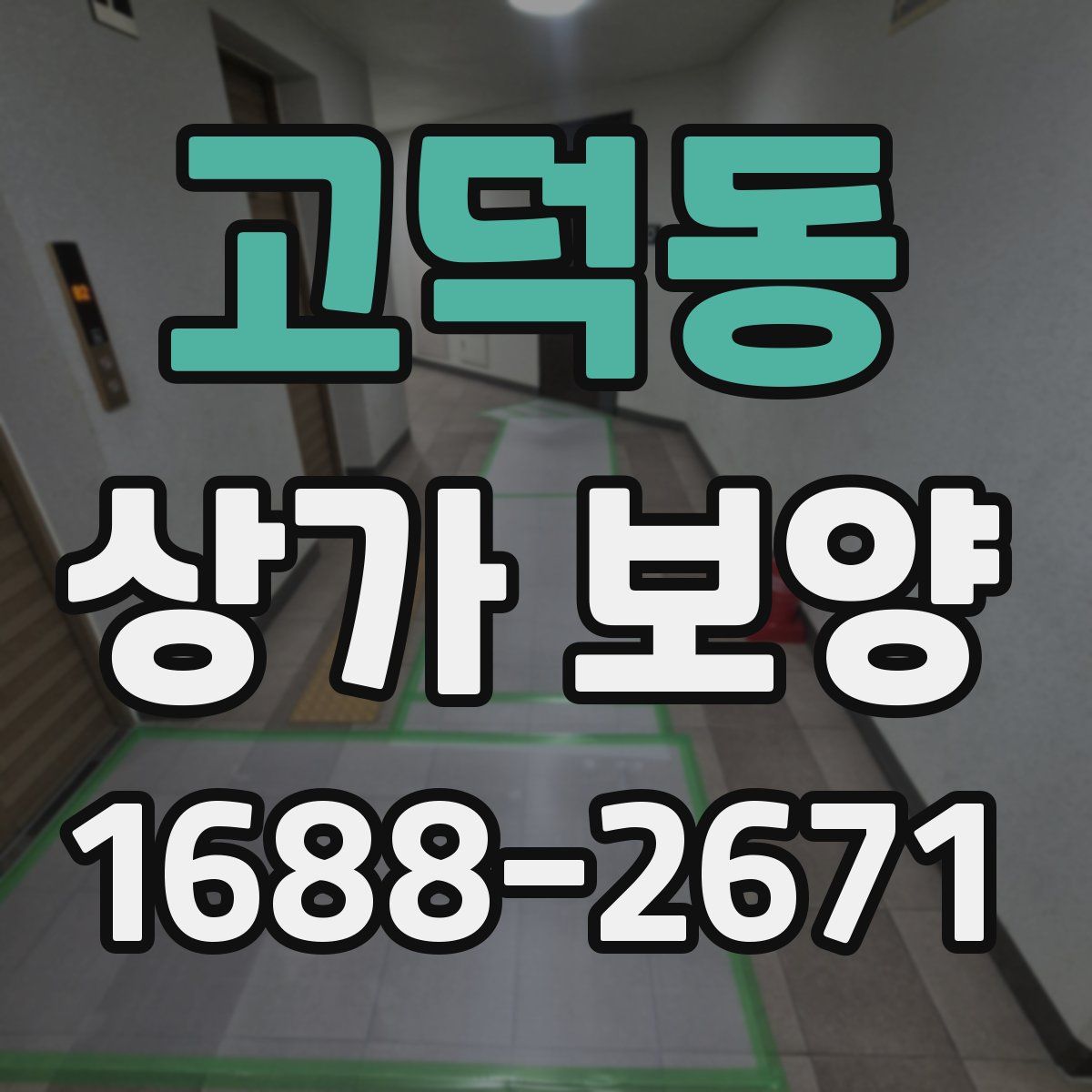 고덕동 상가 보양