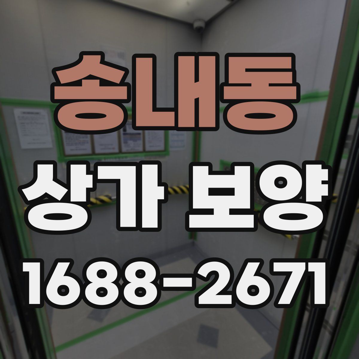 송내동 상가 보양