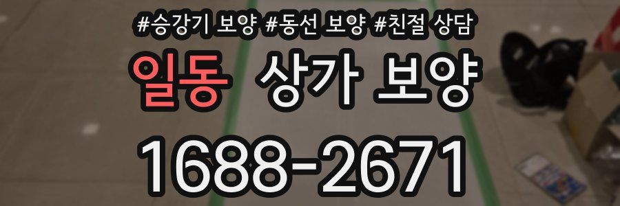 일동 상가 보양
