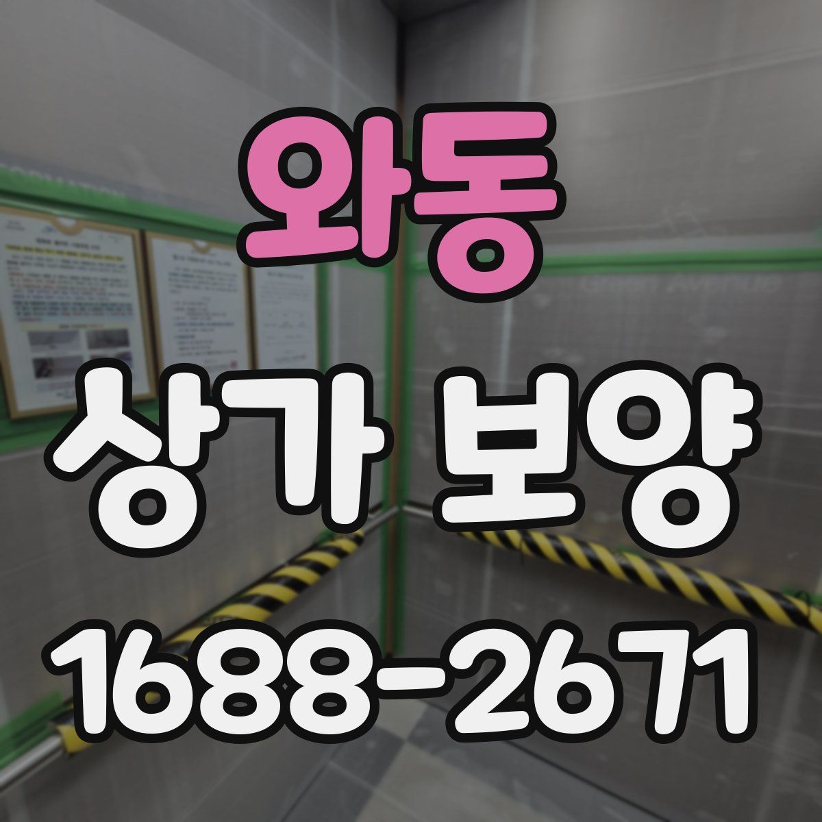 와동 상가 보양