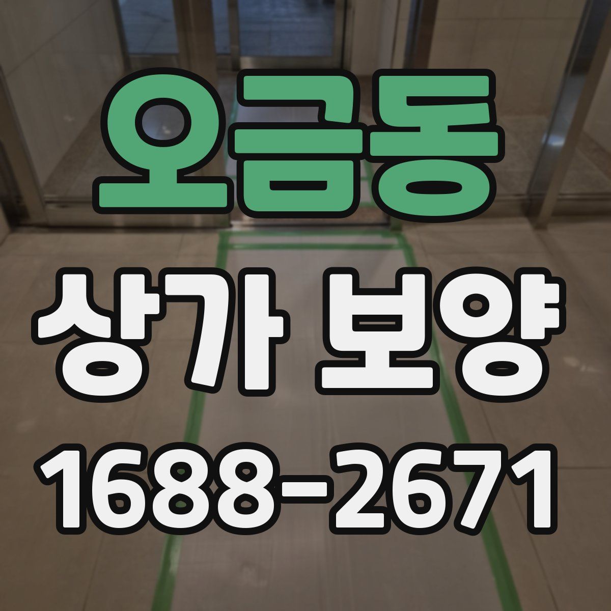 오금동 상가 보양