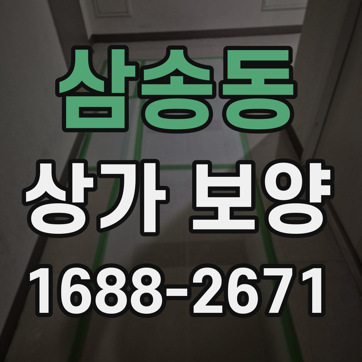 삼송동 상가 보양