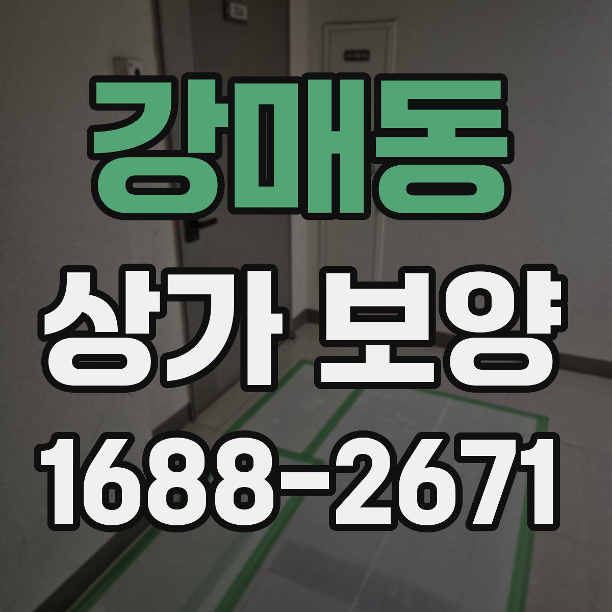 강매동 상가 보양