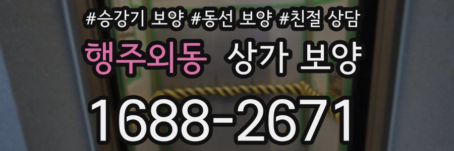 행주외동 상가 보양