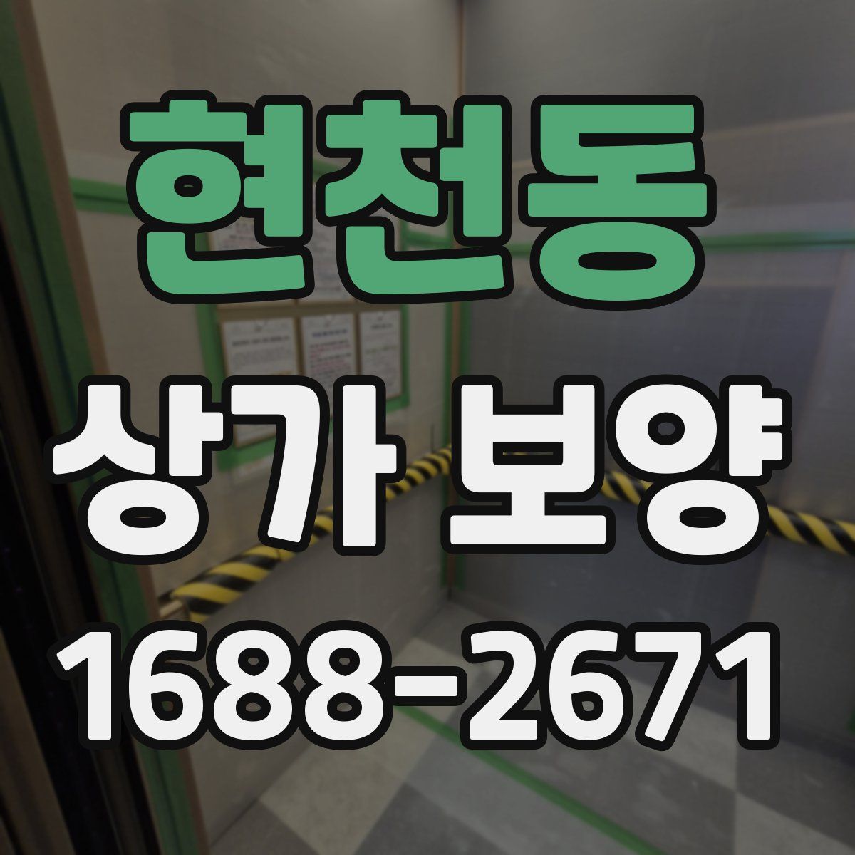 현천동 상가 보양