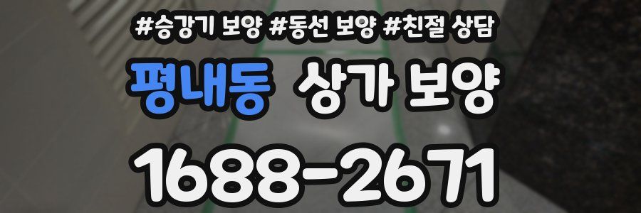 평내동 상가 보양