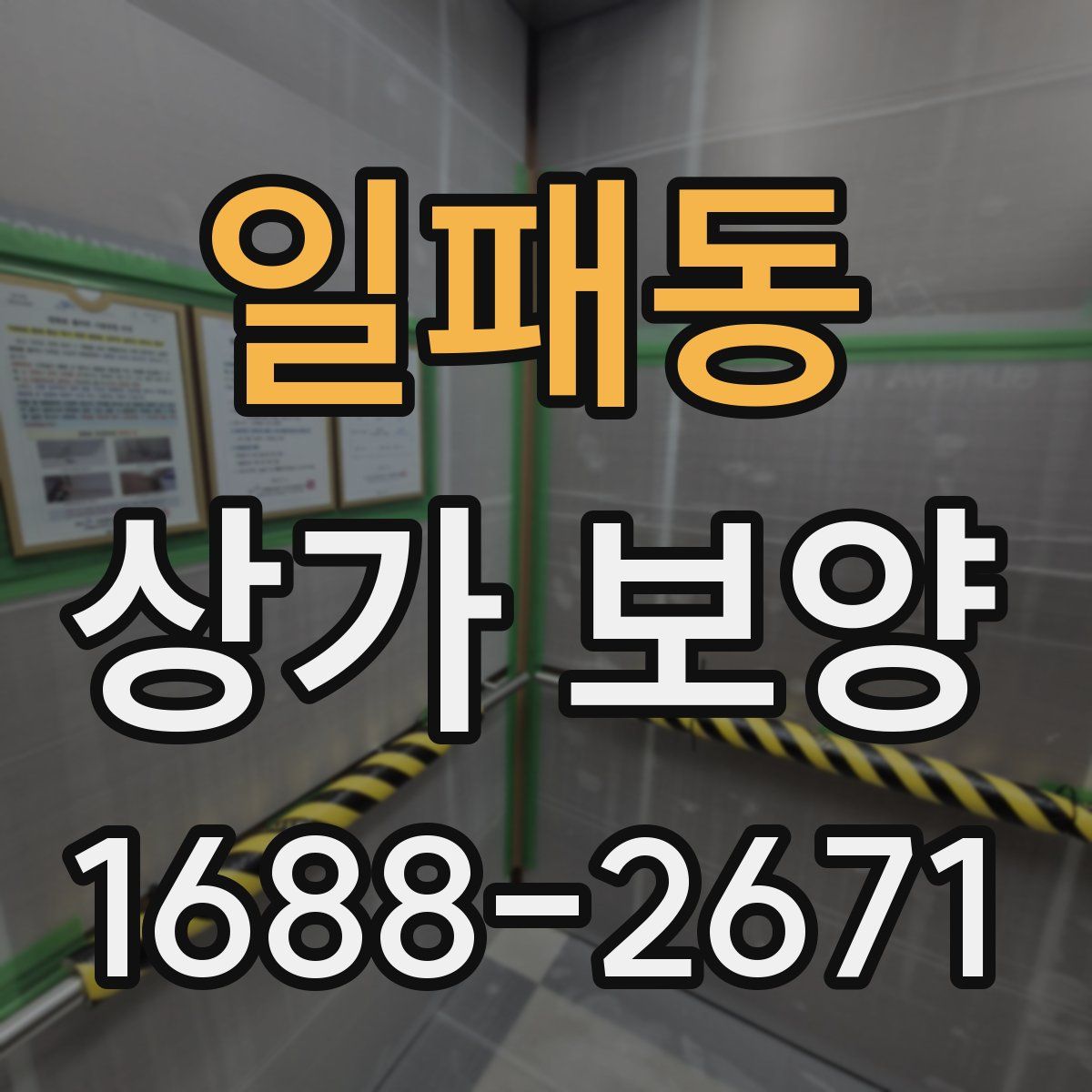 일패동 상가 보양
