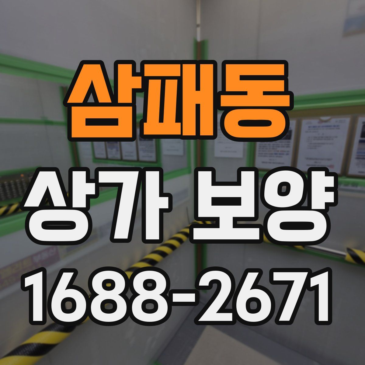 삼패동 상가 보양