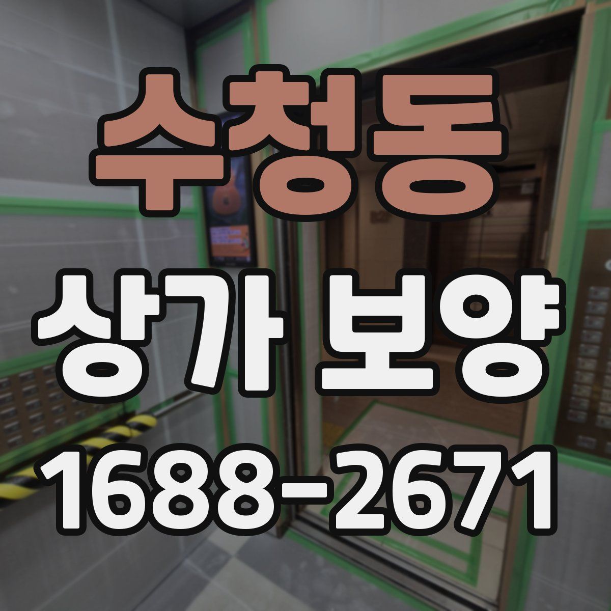 수청동 상가 보양