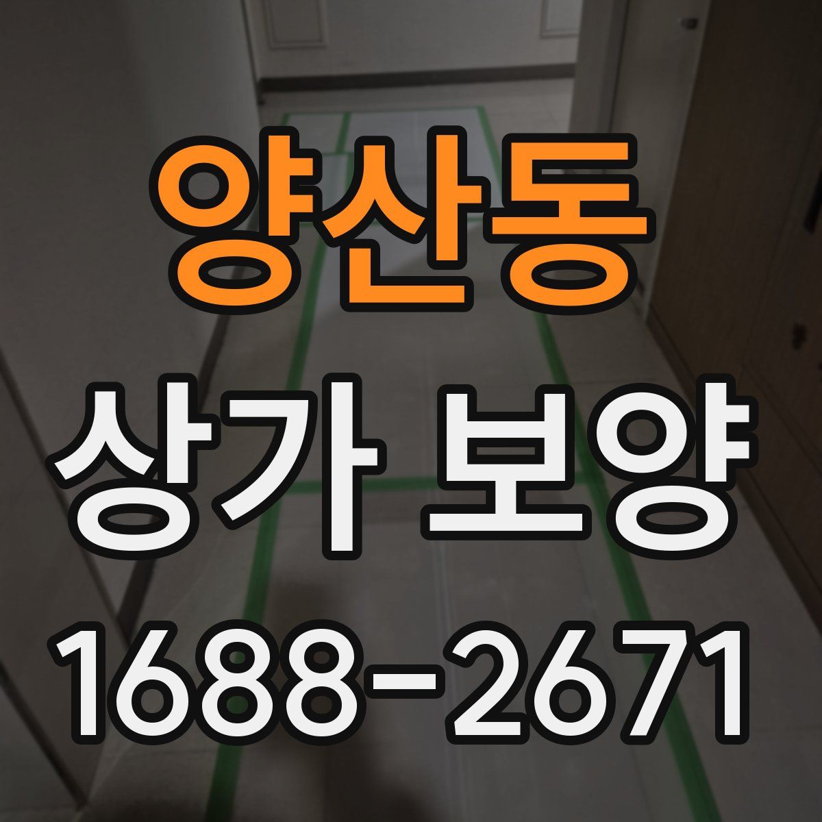 양산동 상가 보양
