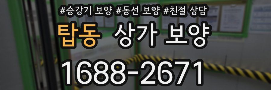 탑동 상가 보양