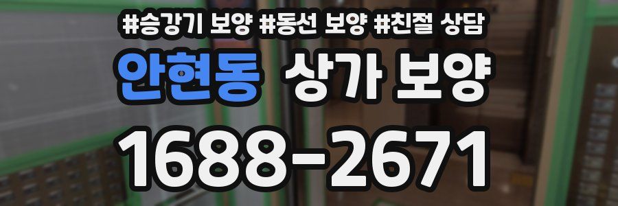 안현동 상가 보양