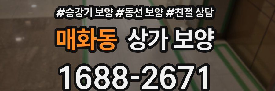 매화동 상가 보양