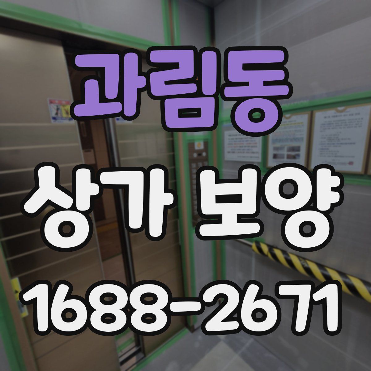 과림동 상가 보양