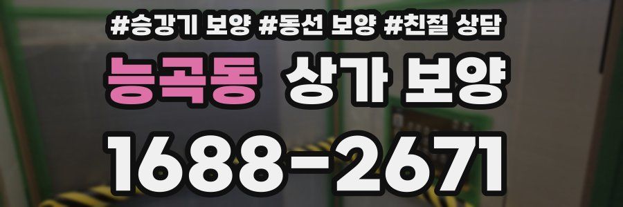 능곡동 상가 보양