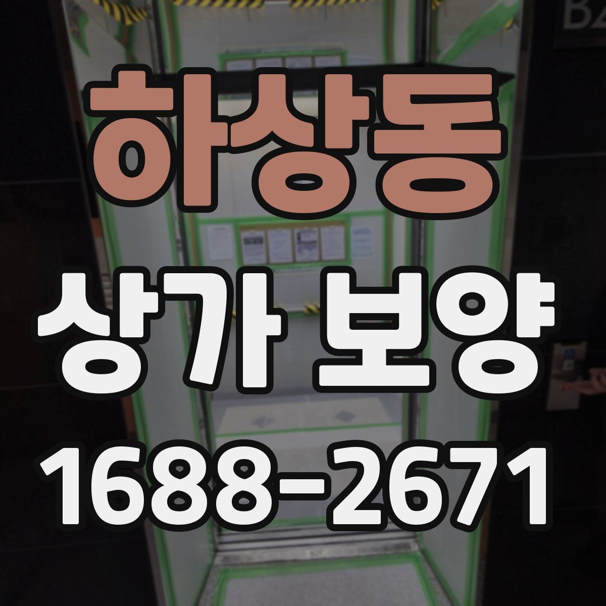 하상동 상가 보양