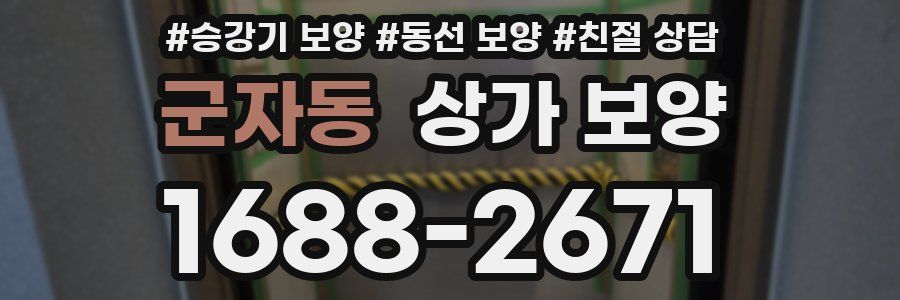 군자동 상가 보양